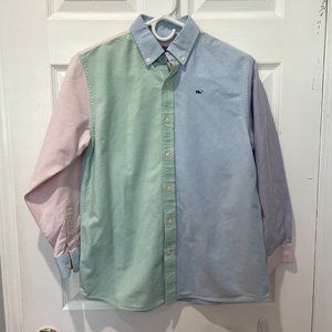 Vineyard Vines Shirt Boys Barely Usedsize M(12-14)